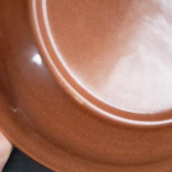 MCM Sterling China by Russel Wright Ripe Apricot Color One 10" Dinner Plate - Picture 11 of 16